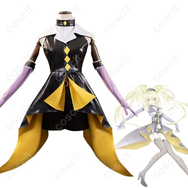 しゅごキャラ! ほしな歌唄 ブラックダイヤモンド コスプレ衣装｜高再現でステージ映え、撮影も決まる