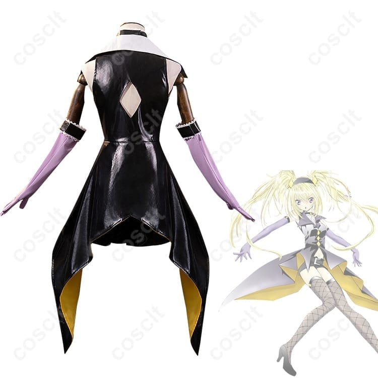 しゅごキャラ! ほしな歌唄 ブラックダイヤモンド コスプレ衣装｜高再現でステージ映え、撮影も決まる - 3枚目の画像