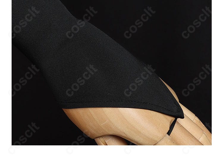 ハイキュー!! 黒尾鉄朗 コスプレ衣装 袖口のステッチや仕立ての丁寧さが分かる画像