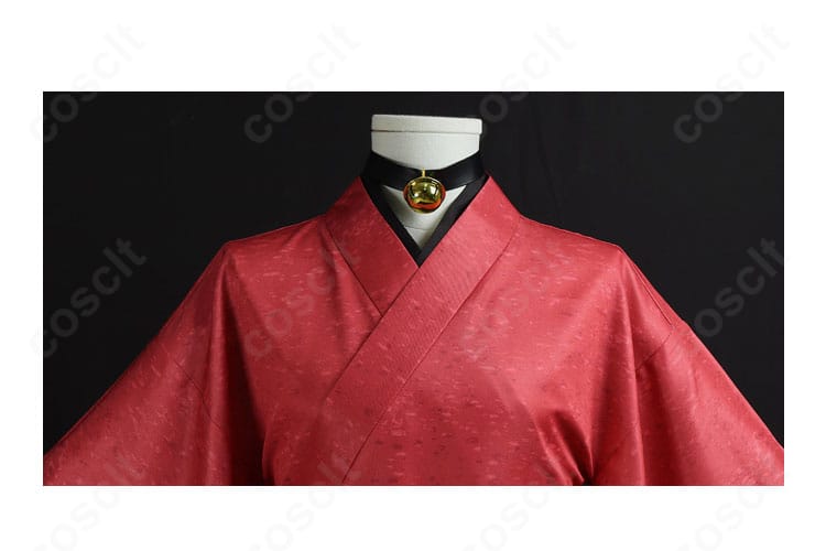 ハイキュー!! 孤爪研磨 和風アレンジ衣装 上着正面ディテール。生地の質感とフロントの縫製ラインを確認。