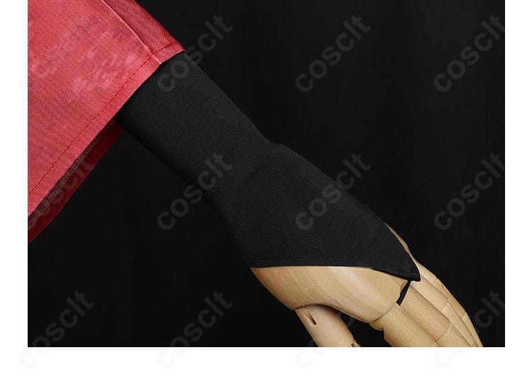 ハイキュー!! 孤爪研磨 和風アレンジ衣装 袖口装飾のアップ。撮影で映えるポイントパーツ。