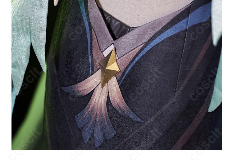 原神 閑雲 コスプレ衣装 各装飾パーツの繊細な作り込み一覧