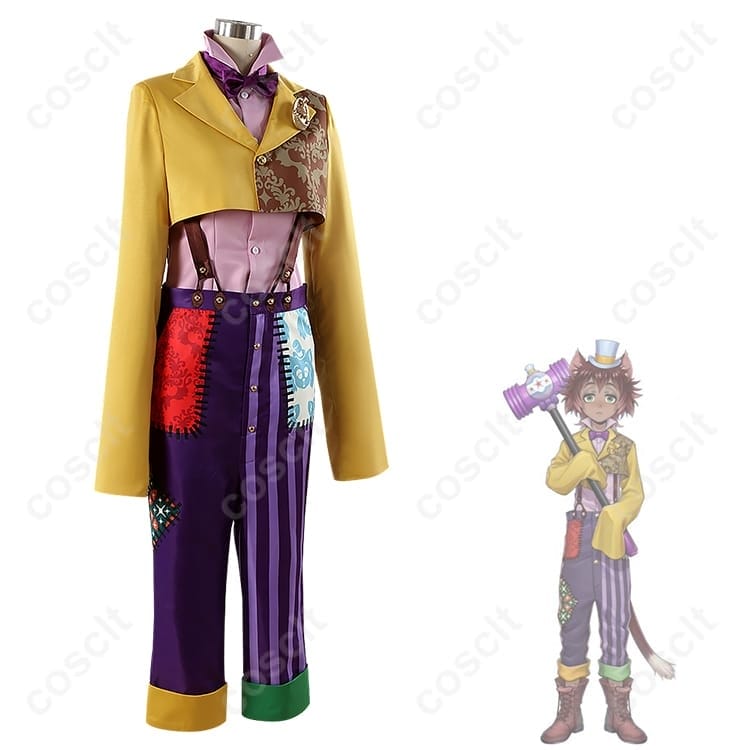 ツイステ リドル・ローズハート コスプレ衣装 ステージver。高再現で写真映え、イベントに最適 - 2枚目の画像