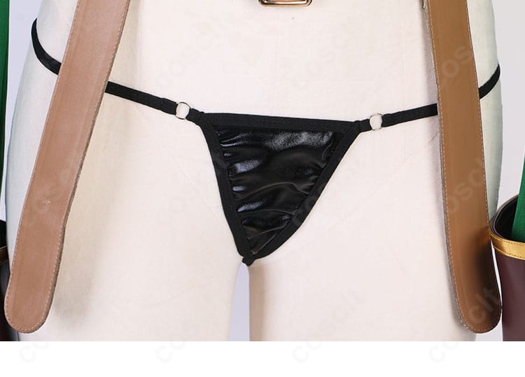 阿良河キウィ レオパルト衣装 パンツ正面。全体バランスとレッグラインの相性を確認できる画像。