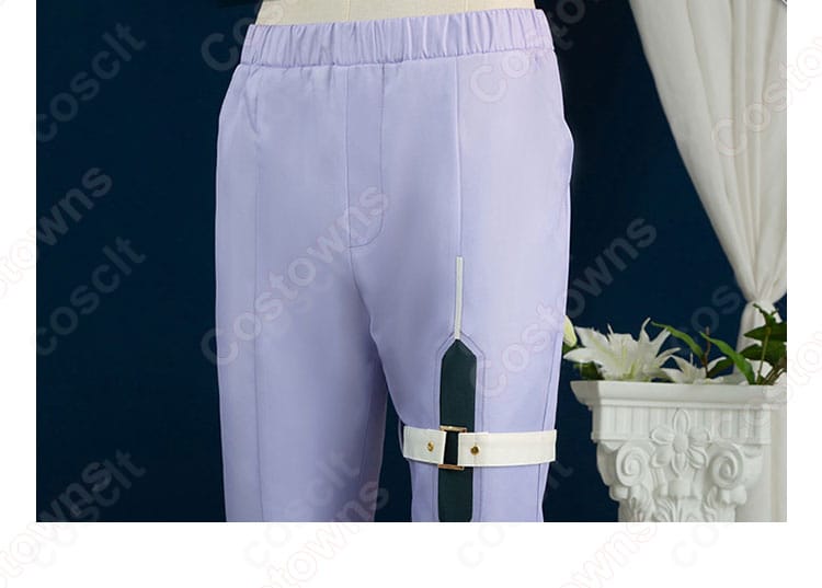 崩壊：スターレイル サンデーのズボン正面全体図。センタープレスとシルエットを確認可能