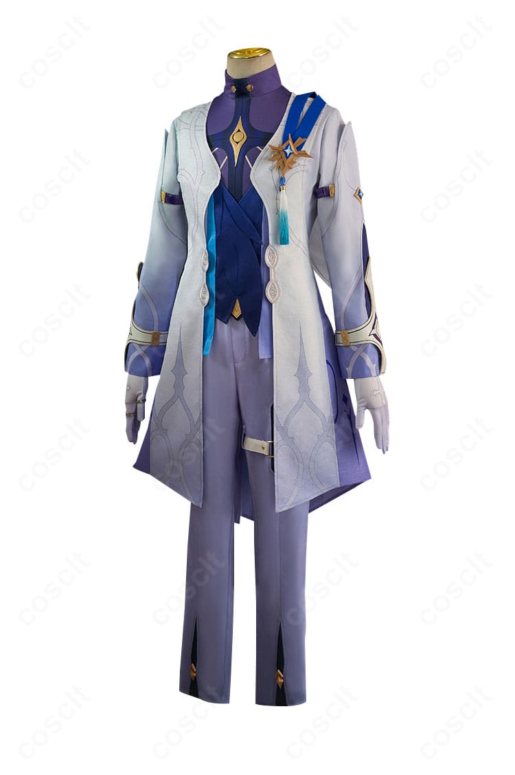 崩壊：スターレイル サンデー衣装の側面シルエット。コートの落ち感と装飾バランスを確認できる画像