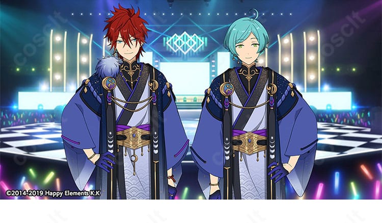 あんスタ 天城燐音・深海奏汰・巴日和「月隠れの宴」衣装の比較イメージ。装飾再現と全体バランスの完成度を確認できる画像。