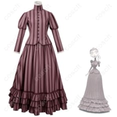 コープスブライド ヴィクトリア・エヴァーグロット衣装 上品シルエットで高再現、撮影・イベントに最適 - 1枚目の画像（サムネイル）