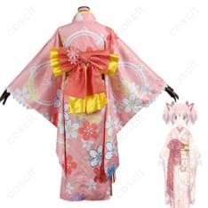 鹿目まどか 晴着Ver. コスプレ衣装｜高再現の上品和装で撮影会・イベントに最適 - 3枚目の画像（サムネイル）