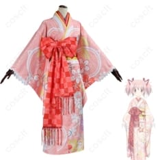 鹿目まどか 晴着Ver. コスプレ衣装｜高再現の上品和装で撮影会・イベントに最適 - 2枚目の画像（サムネイル）