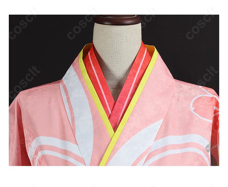 晴着Ver. の交差襟ディテールアップ。ステッチの整いと高品質縫製で首元が美しく映える