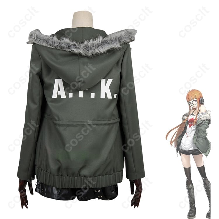 ペルソナ5 佐倉双葉 ナビ 私服コスプレ 高再現で軽やか、長時間イベントも快適 - 2枚目の画像