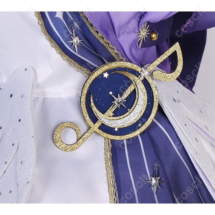 崩壊：スターレイル ロビン コスプレ衣装 高再現刺繍と軽やかな着心地でイベント・撮影に最適 - 4枚目の画像