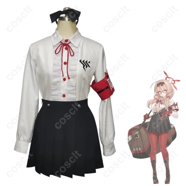 火宮チナツ ゲヘナ学園制服 コスプレ衣装｜軽やかで動きやすい高再現セット