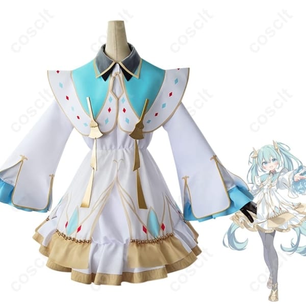 プロジェクトセカイ 初音ミク クリスマス2023 コスプレ 高再現で快適、撮影に強いシルエット