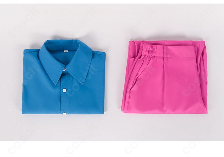 ゾン100 竜崎憲一朗 コスプレ衣装のセット内容一式。トップスとズボンの2点で全体構成を把握できます。