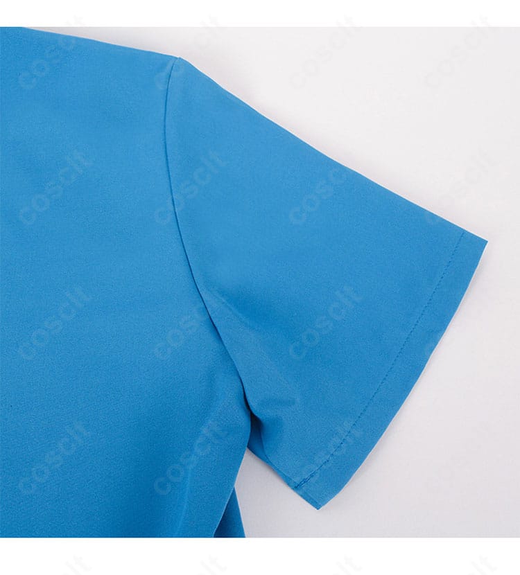 ゾン100 竜崎憲一朗 コスプレ衣装の袖ディテール。丁寧なステッチと端処理で耐久性を高めています。