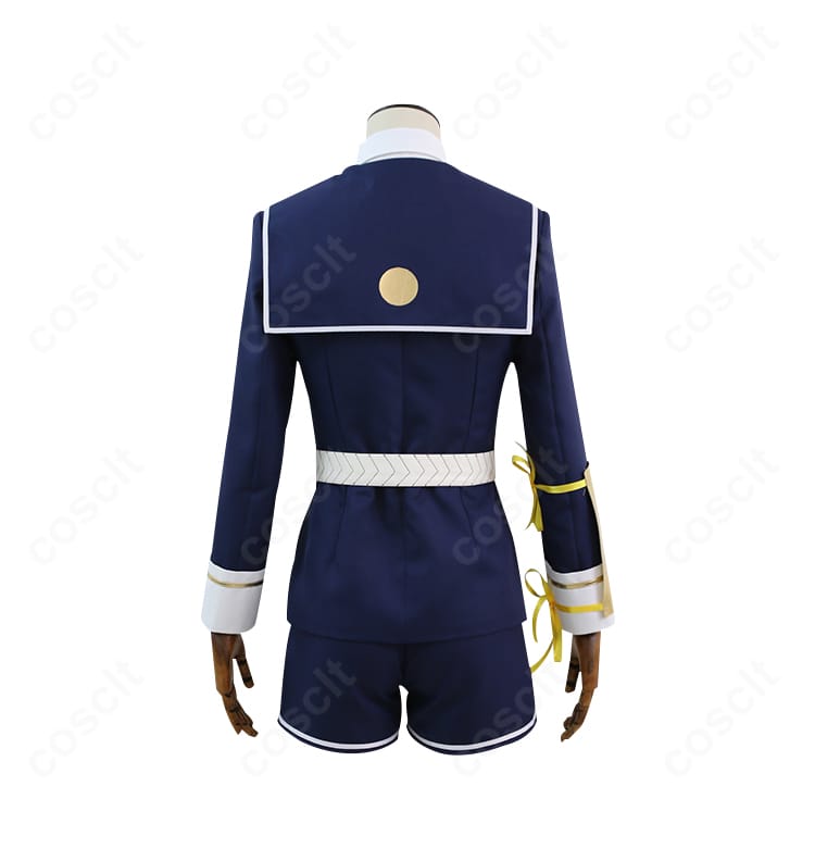 刀剣乱舞-ONLINE- 五虎退 コスプレ衣装の背面デザイン。裾の広がりと上品な配色で世界観を忠実に表現。