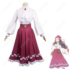 鬼滅の刃 竈門禰豆子 コスプレ衣装｜軽量通気で長時間快適、上品シルエットで高再現 - 1枚目の画像（サムネイル）