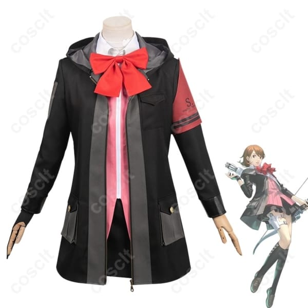 岳羽ゆかり 戦闘服コスプレ衣装｜高再現で動きやすいセット一式、イベントから撮影まで活躍