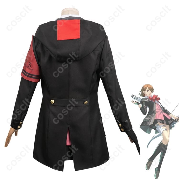 岳羽ゆかり 戦闘服コスプレ衣装｜高再現で動きやすいセット一式、イベントから撮影まで活躍 - 3枚目の画像