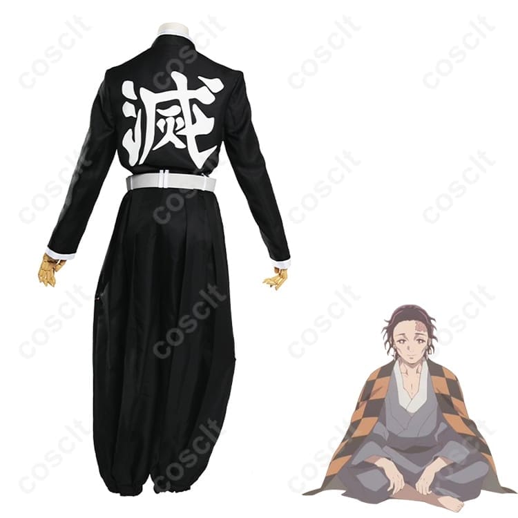 鬼滅の刃 竈門炭十郎 和装コスプレ衣装｜静かな佇まいを高再現、通気性良好でイベント・撮影に最適 - 3枚目の画像