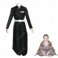 鬼滅の刃 竈門炭十郎 和装コスプレ衣装｜静かな佇まいを高再現、通気性良好でイベント・撮影に最適 - 2枚目の画像（サムネイル）