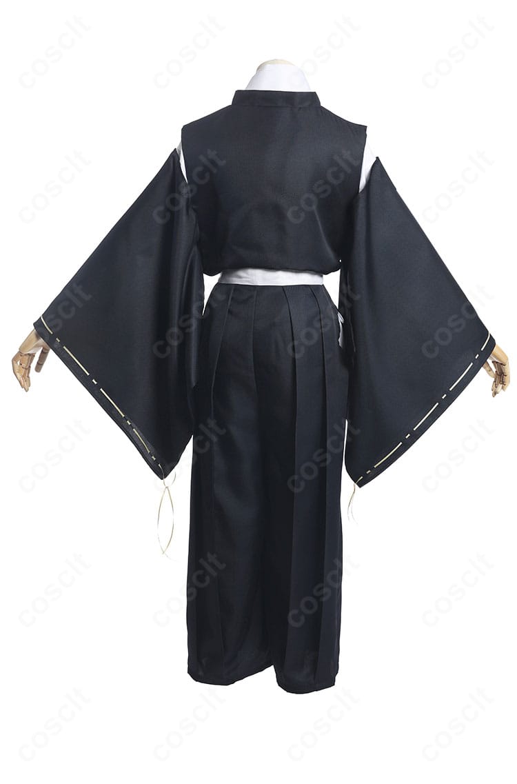 呪術廻戦 加茂憲紀 コスプレ衣装 背面全身。京都校制服の静かな佇まいを忠実に表現。