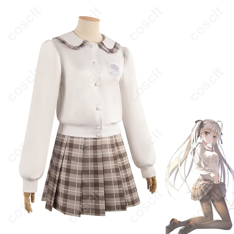 ヨスガノソラ 春日野穹 学園制服コスプレ衣装｜高再現で上品、長時間も快適 - 2枚目の画像