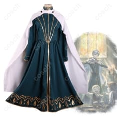 オクトパストラベラーII テメノス・ミストラル高再現ローブ 快適で撮影映えする上品コスプレ衣装 - 1枚目の画像（サムネイル）