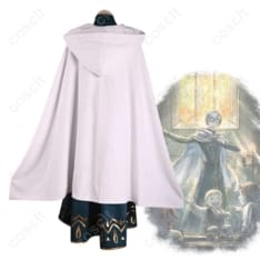 オクトパストラベラーII テメノス・ミストラル高再現ローブ 快適で撮影映えする上品コスプレ衣装 - 3枚目の画像（サムネイル）