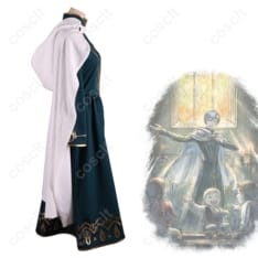 オクトパストラベラーII テメノス・ミストラル高再現ローブ 快適で撮影映えする上品コスプレ衣装 - 2枚目の画像（サムネイル）