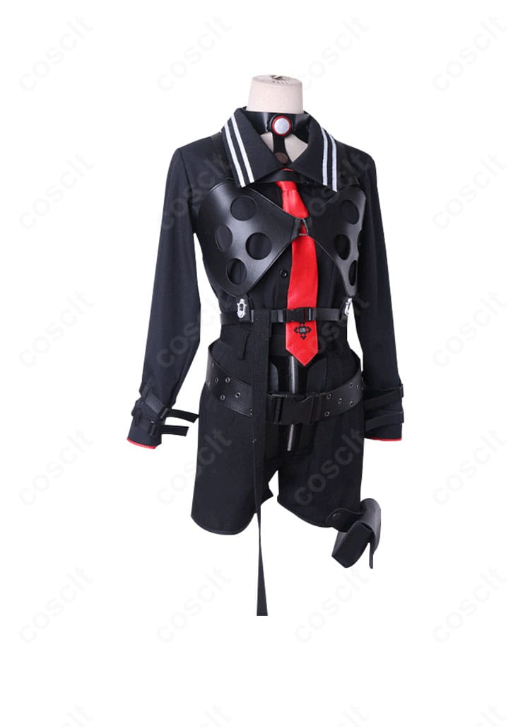 ベスティー衣装 内搭の胸部正面装飾アップ。細やかな意匠と質感を確認できるディテール。