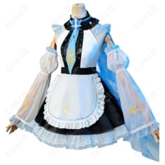 原神 エウルア・ローレンス メイド服同人衣装。上品×通気性で長時間も快適 - 2枚目の画像（サムネイル）