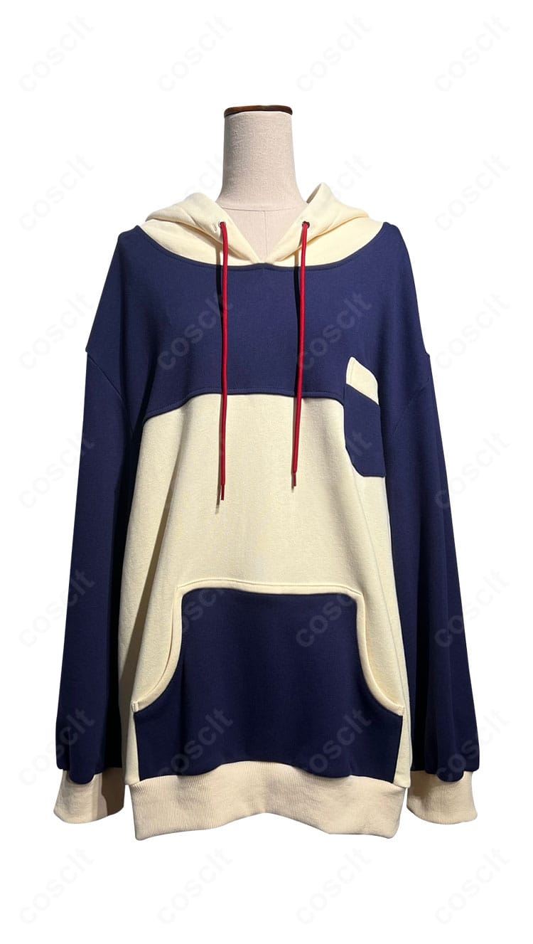 BanG Dream! It’s MyGO!!!!! 高松燈『心を歌う少女』コスプレ衣装の正面全体。ステージ風シルエットと配色の再現が分かる構図。