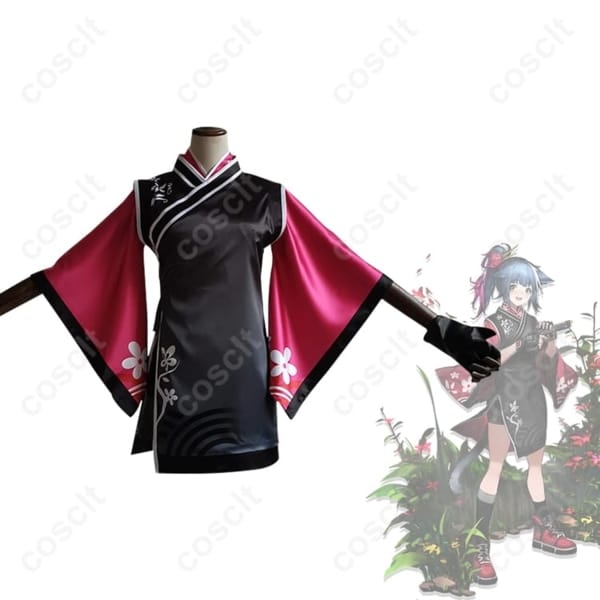 アークナイツ ジェシカ 君子蘭 コスプレ衣装。軽やか高再現でイベント＆撮影に最適