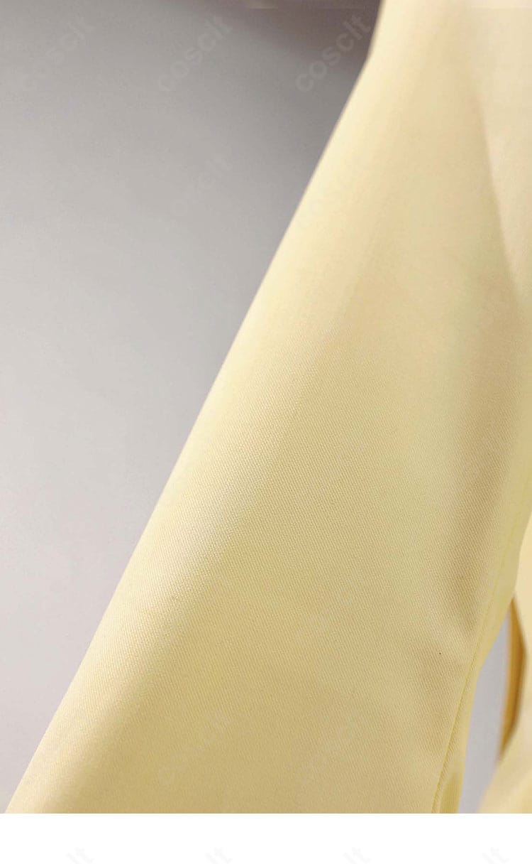 カレン学園制服コスプレ 袖の装飾ステッチ・細部の作り込み