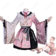 プロジェクトセカイ 暁山瑞希 優しさに励まされて衣装｜和風ロリータで高再現、軽やかで撮影映え - 1枚目の画像（サムネイル）