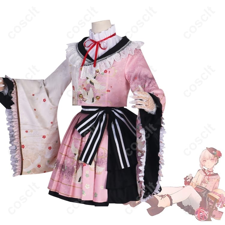 プロジェクトセカイ 暁山瑞希 優しさに励まされて衣装｜和風ロリータで高再現、軽やかで撮影映え - 2枚目の画像