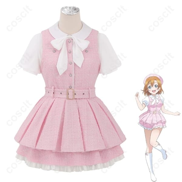 ラブライブ！ 高坂穂乃果 GiGO 10周年カフェ衣装｜上品かわいい再現度でイベントも撮影も映える