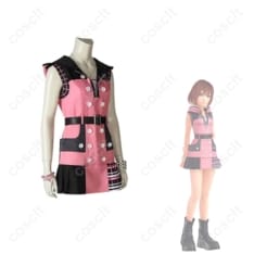 キングダム ハーツIII カイリ衣装｜軽量で動きやすい高再現ワンピース、イベント撮影に最適 - 2枚目の画像（サムネイル）