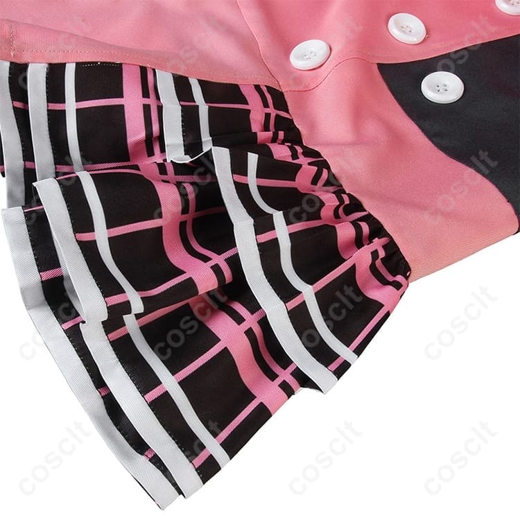 キングダム ハーツIII カイリ衣装｜軽量で動きやすい高再現ワンピース、イベント撮影に最適 - 4枚目の画像