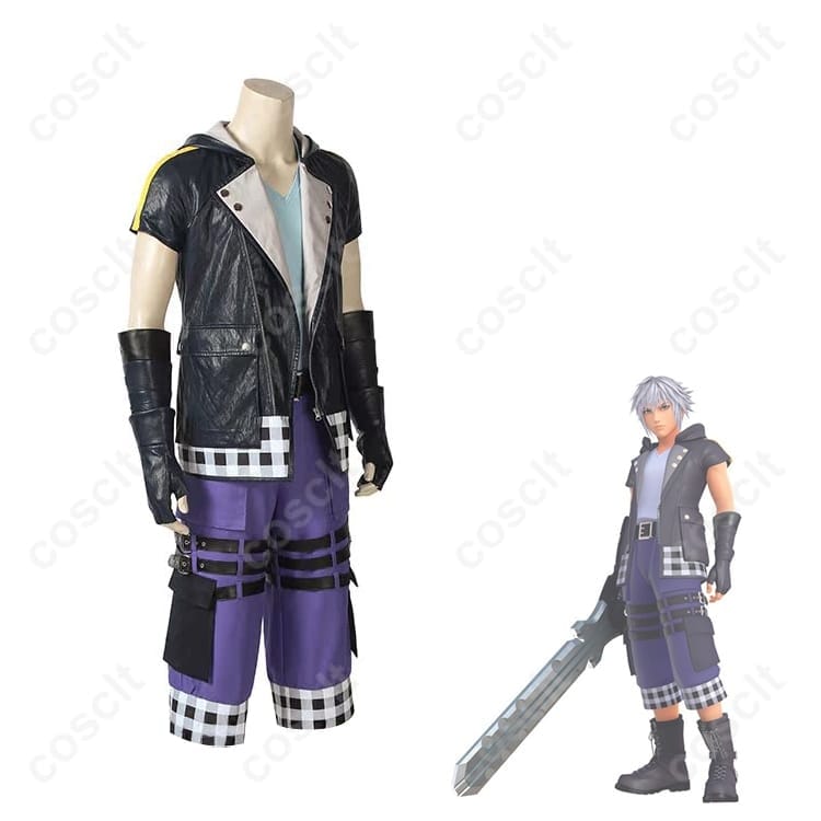 KH3 リク 通常衣装｜高再現ディテールと快適さを両立したクールな一着 - 2枚目の画像