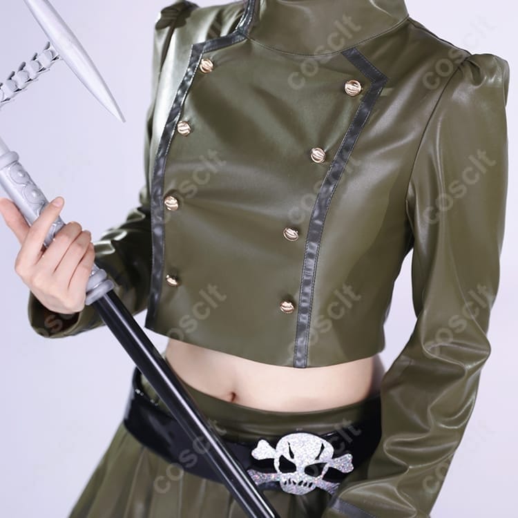 家庭教師ヒットマンREBORN! クローム髑髏 コスプレ衣装 高再現で動きやすくイベント映え - 3枚目の画像