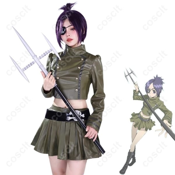 家庭教師ヒットマンREBORN! クローム髑髏 コスプレ衣装 高再現で動きやすくイベント映え