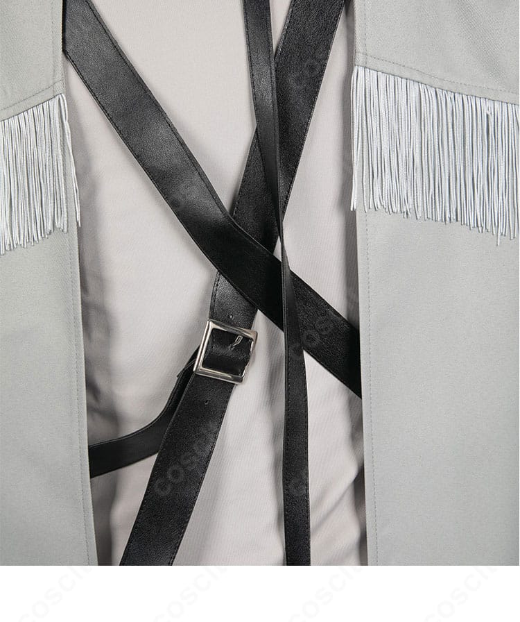 ヴィアベル衣装のフロント装飾詳細。胸元の装飾と刺繍が分かる近接カット