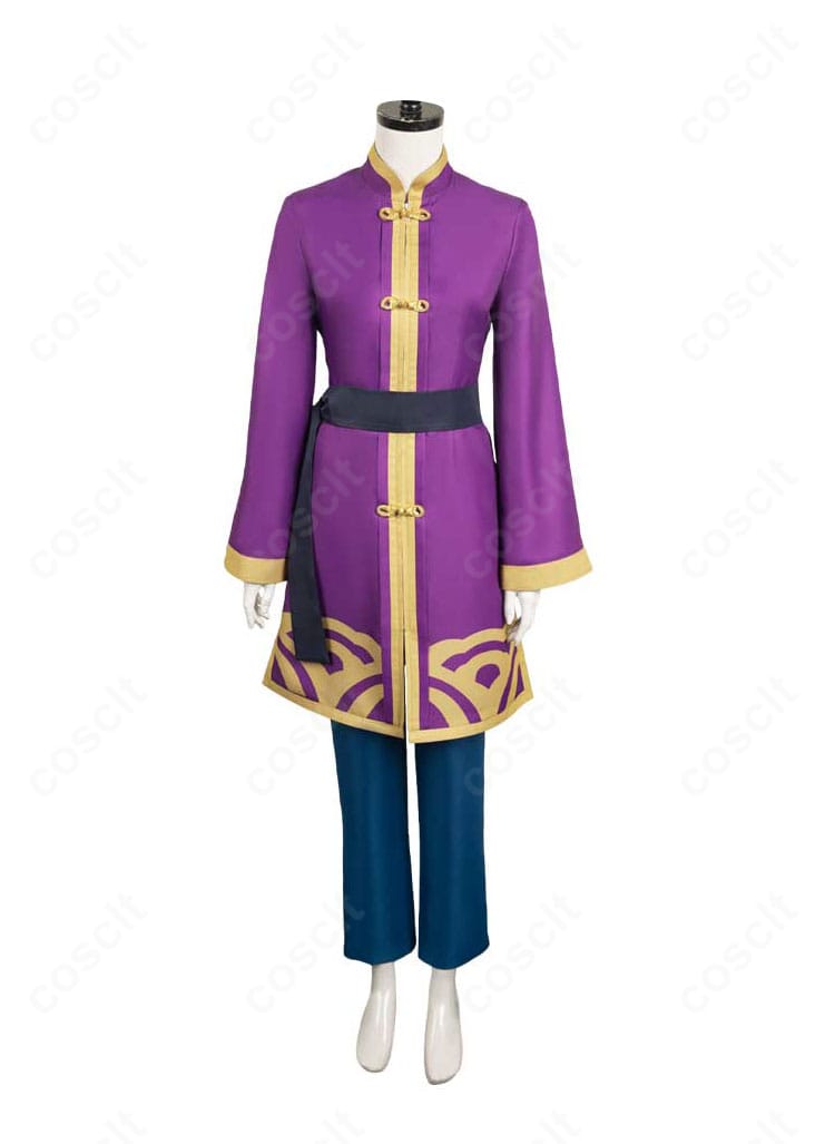 プリンセスピーチ Showtime! ピーチ姫 カンフーピーチ衣装の正面全体。高再現の襟飾りとハリ感あるシルエットを確認できる画像。