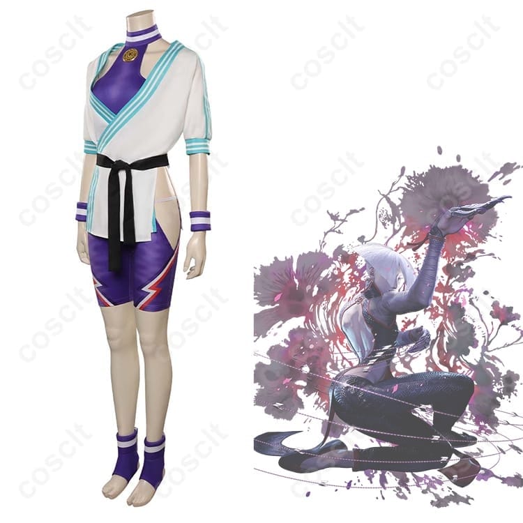 ストリートファイター6 マノン 通常衣装コスプレ 高再現で軽やか、撮影会にも最適 - 2枚目の画像