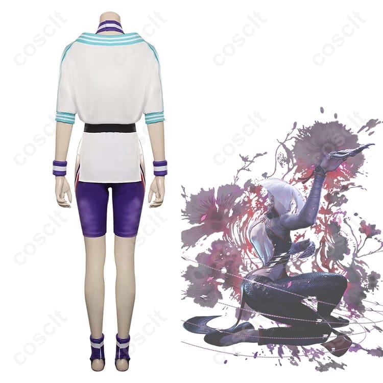 ストリートファイター6 マノン 通常衣装コスプレ 高再現で軽やか、撮影会にも最適 - 3枚目の画像