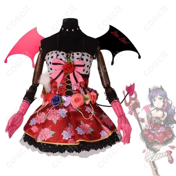 東條希 小悪魔編「魂をいただいちゃう！」覚醒後コスプレ│上品セクシー×高再現で撮影映え、通気性も◎